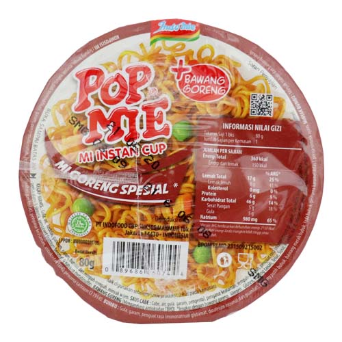 Pop Mie Goreng Special 80gr 017016 Mirota Kampus 